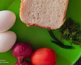 ऑम्लेट ब्रेड (omlette bread recipe in marathi) रेसिपी स्टेप 1 फोटो 