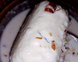 A picture of step 4 of Rass malai.