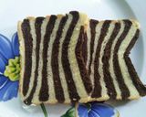 Foto langkah ke 18 dari resep Roti tawar zebra.