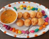 A picture of step 7 of Urad dal appe.