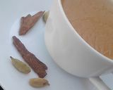 A picture of step 3 of Cinnamon cardamom Tea.