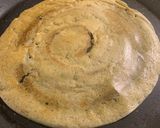 A picture of step 5 of Sabut Green moong oats dosa.
