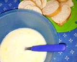 Foto del paso 2 de la receta: Pancakes súper fáciles de pan ☕b