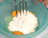 Foto langkah ke 3 dari resep PANDAN SPONGE CAKE| LEMBUT SELEMBUT OGURA CAKE,METODE ALL IN ONE.