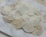 Foto del paso 11 de la receta: Agnolotis caseros de verdura y salsa blanca
