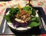 Hình bước làm 1 của món Salad đại dương