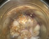 A picture of step 2 of Paneer Mutter.
