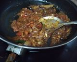 A picture of step 2 of Methi dal fry.