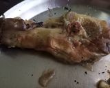 A picture of step 4 of Baingan bharta (smoked eggplant with spices).