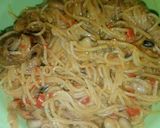 A picture of step 6 of Jollof Spaghetti and Beans.
