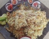 A picture of step 9 of Smokey Rice.