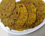 A picture of step 7 of Rajasthani Korma Roti.