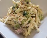 Foto del paso 5 de la receta Pasta trofie con salmón, brócoli y alcaparras