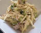 Foto del paso 5 de la receta: Pasta trofie con salmón, brócoli y alcaparras