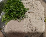 A picture of step 1 of Multi Grain Methi Paratha.