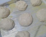 Foto langkah ke 7 dari resep By Anak SD kelas 4 Donat super lembut oven tanpa telur+susu.