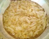 Foto del paso 3 de la receta Galets o lumaconi con salsa de setas variadas y frutos secos