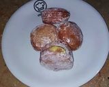 A picture of step 9 of Donuts bun with mango curd filling.