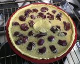 Une image de l'étape 14 de Tarte aux prunes crème de pistache.