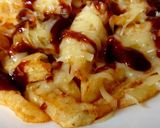 A picture of step 3 of My Chips Melted Cheese and BBQ Sauce. 🤗#Lunch#Sidedish.