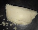 A picture of step 3 of Alphonso Mango burfi.