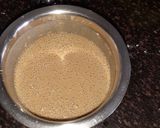 A picture of step 5 of Rabdi malpua.
