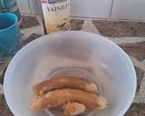 Foto del paso 1 de la receta: Muffins veganos de bananas y cacao rellenos con mermelada de membrillo