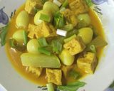 Foto langkah ke 5 dari resep Lodeh Tahu Telur Puyuh.
