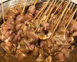 A picture of step 3 of Chicken Sate.