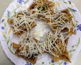 A picture of step 4 of Italian pasta canapes chaat.
