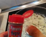 Foto del paso 4 de la receta: Acelgas a la crema con pasas y pipas de calabaza