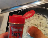 Foto del paso 4 de la receta: Acelgas a la crema con pasas y pipas de calabaza
