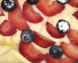 Foto del paso 5 de la receta: Tarta de frutas y crema pastelera sin azúcar