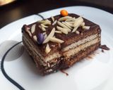 عکس مرحله 2 از دستور کیک یخچالی رویایی💜💛💚