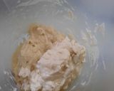 Foto langkah ke 1 dari resep Roti Cranberry Cheese Tanpa Telur 🥖 (Poolish Method).