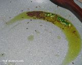 A picture of step 1 of Liver Masala Fry.