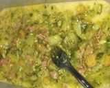 Foto del paso 2 de la receta Calabacines rellenos de huevo, verduras y embutido de pavo