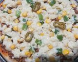 A picture of step 6 of Tex-Mex Pizza.