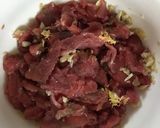 Hình bước làm 3 của món Miến xào Japchae Hàn Quốc
