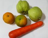 A picture of step 1 of Mixed Fruit Juice.