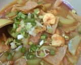 Foto langkah ke 7 dari resep Labu siam udang rambak bumbu kuning.