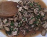 Foto del paso 7 de la receta: Fetuccini con champiñones al ajillo (apta para veganos y vegetarianos)
