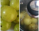 A picture of step 1 of Indian goose berry(amla) candy#post 49th.