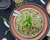 A picture of step 9 of Bajra Pulav (Pearl millet Pulav).