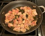 A picture of step 2 of Black Pepper Chicken.
