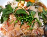 รูปขั้นตอนการทำที่ 1 ของ หมกเห็ดเด็ดดวง #Lowcrab