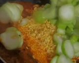 A picture of step 4 of Moong daal and turai.