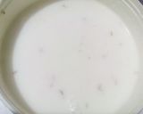 A picture of step 1 of Zeera Raita.