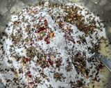 A picture of step 1 of Cheesy Italian style biscotti.