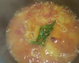 A picture of step 6 of Aloo ki tarkari.